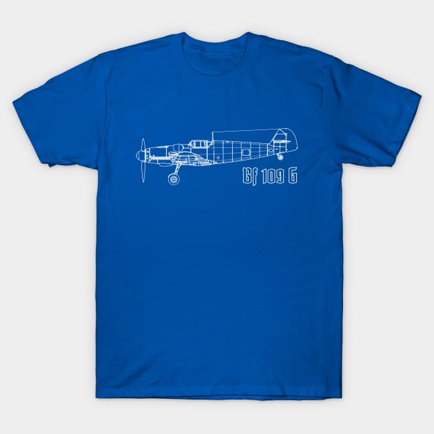 Messerschmitt bf109 g T-Shirt by bumblethebee